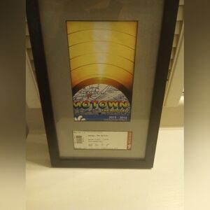 Motown The Musical Framed Playbill and Ticket Peace Center 2015/2016
